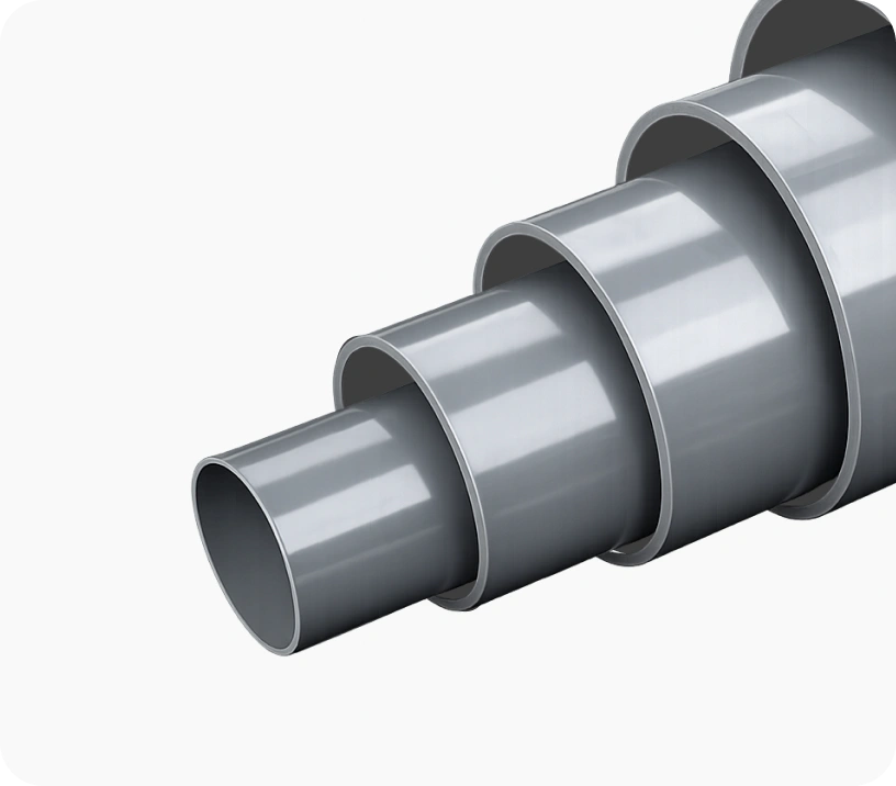 SCH80 PVC Pipe and Fittings